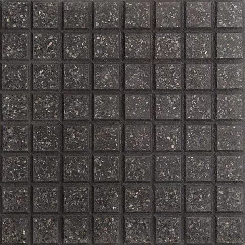 Baldoson 64 Panes Color Negro Alpes 40x40 Piso De Exterior