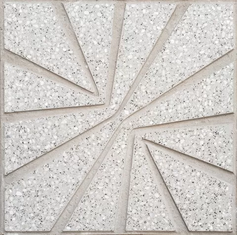 Baldoson Granitico Modelo Estrella Gris Capital Pisos De Exterior 40x40
