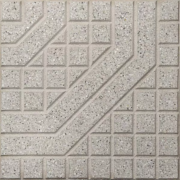 Baldoson Octogonal Gris Capital 40x40 Piso De Exterior