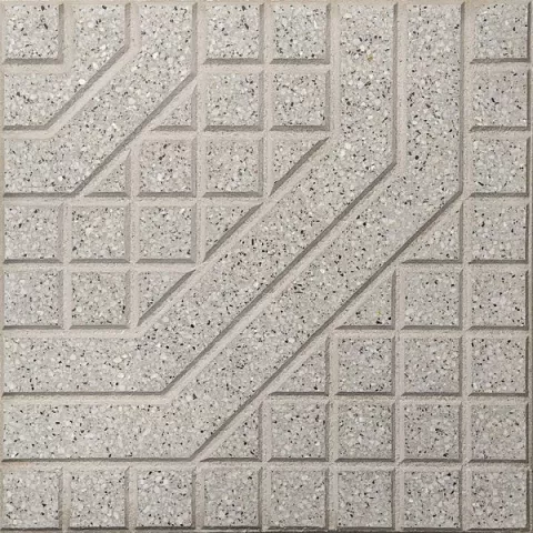 Baldoson Octogonal Gris Capital 40x40 Piso De Exterior