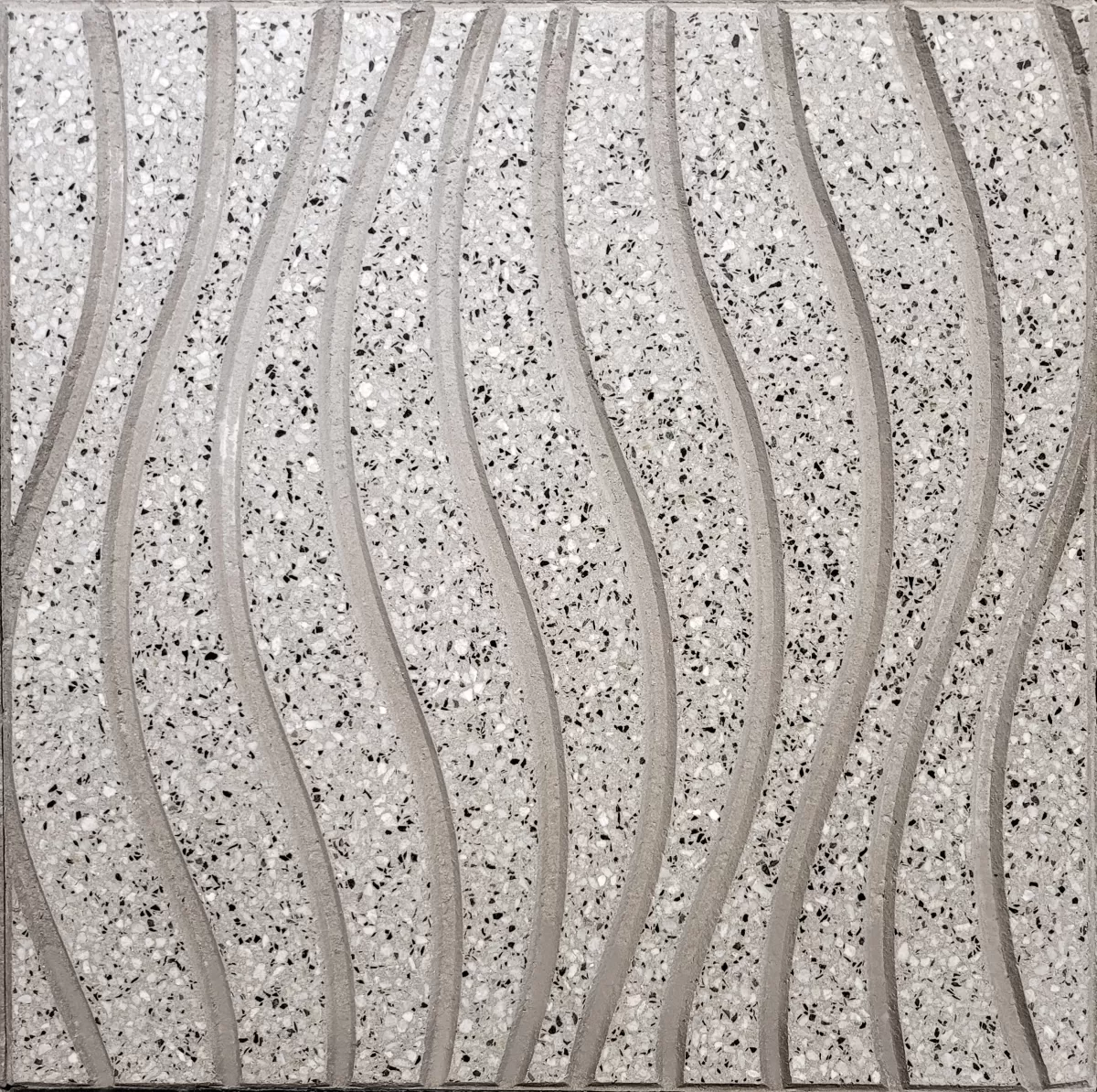 Baldoson Olas Gris Capital 40x40 Piso De Exterior