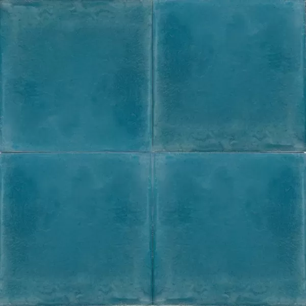 Calcareo Liso Azul Mediterraneo 20x20 Para Pisos Y Paredes