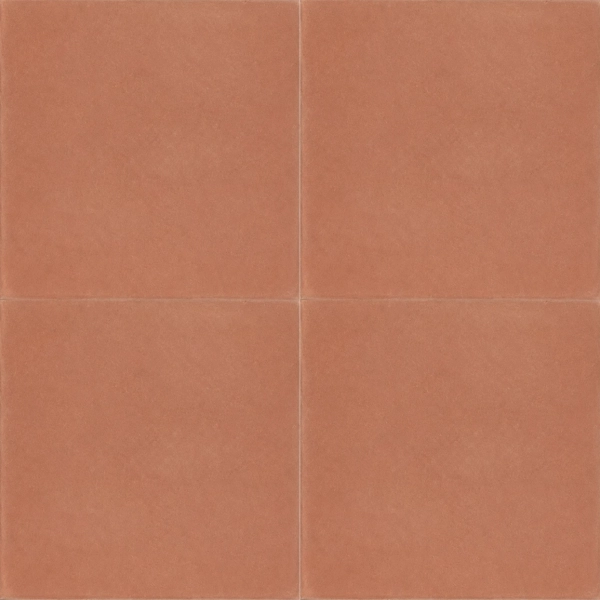 Calcareo Liso Terracota 20x20 Para Pisos Y Paredes