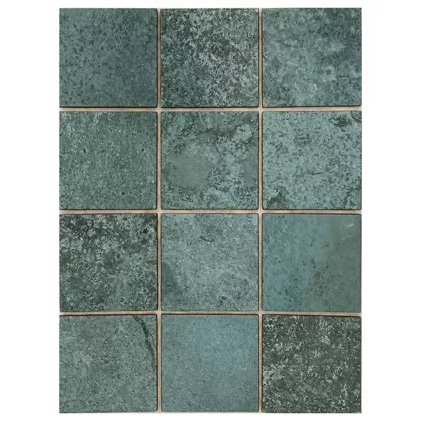 Cerámica Atol Turquesa Mate 10x10 Para Piletas