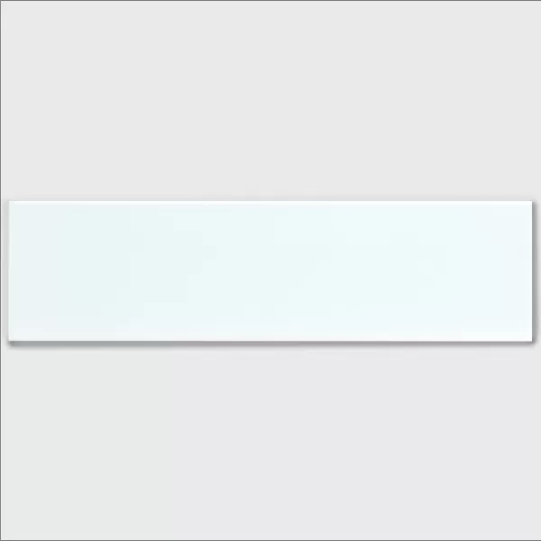 Cerámica Blanca Mate 25x7.5 Para Pared