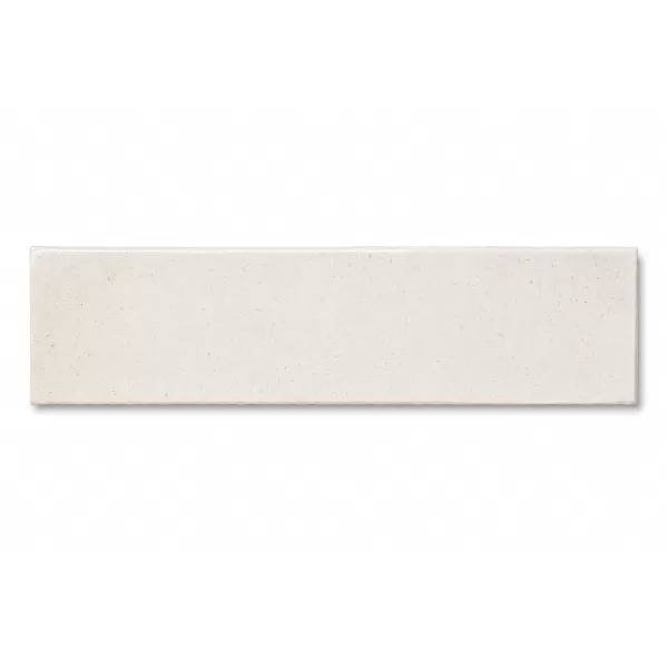 Tejuela Cementicia Blanca 24x6 Para Paredes