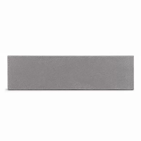 Tejuela Cementicia Gris Oscuro 24x6 Para Paredes