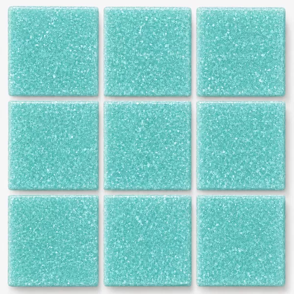 Venecitas Clásicas Verde Aqua 2x2 Para Piletas