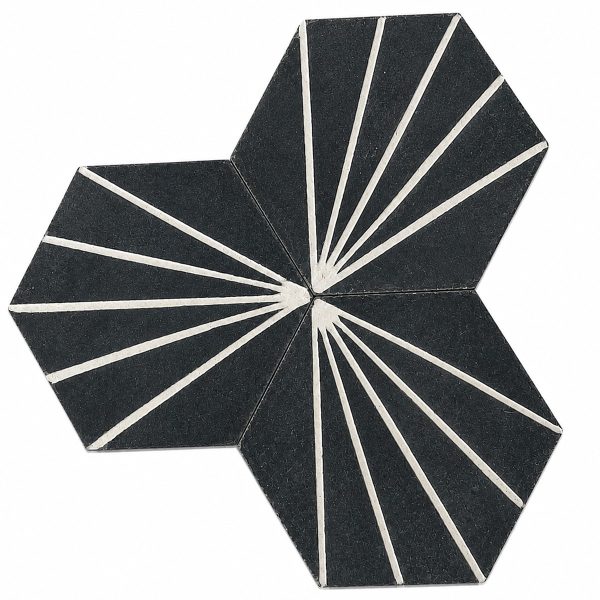 Calcareo Hexagonal Destello 20x20 Para Pisos Y Paredes